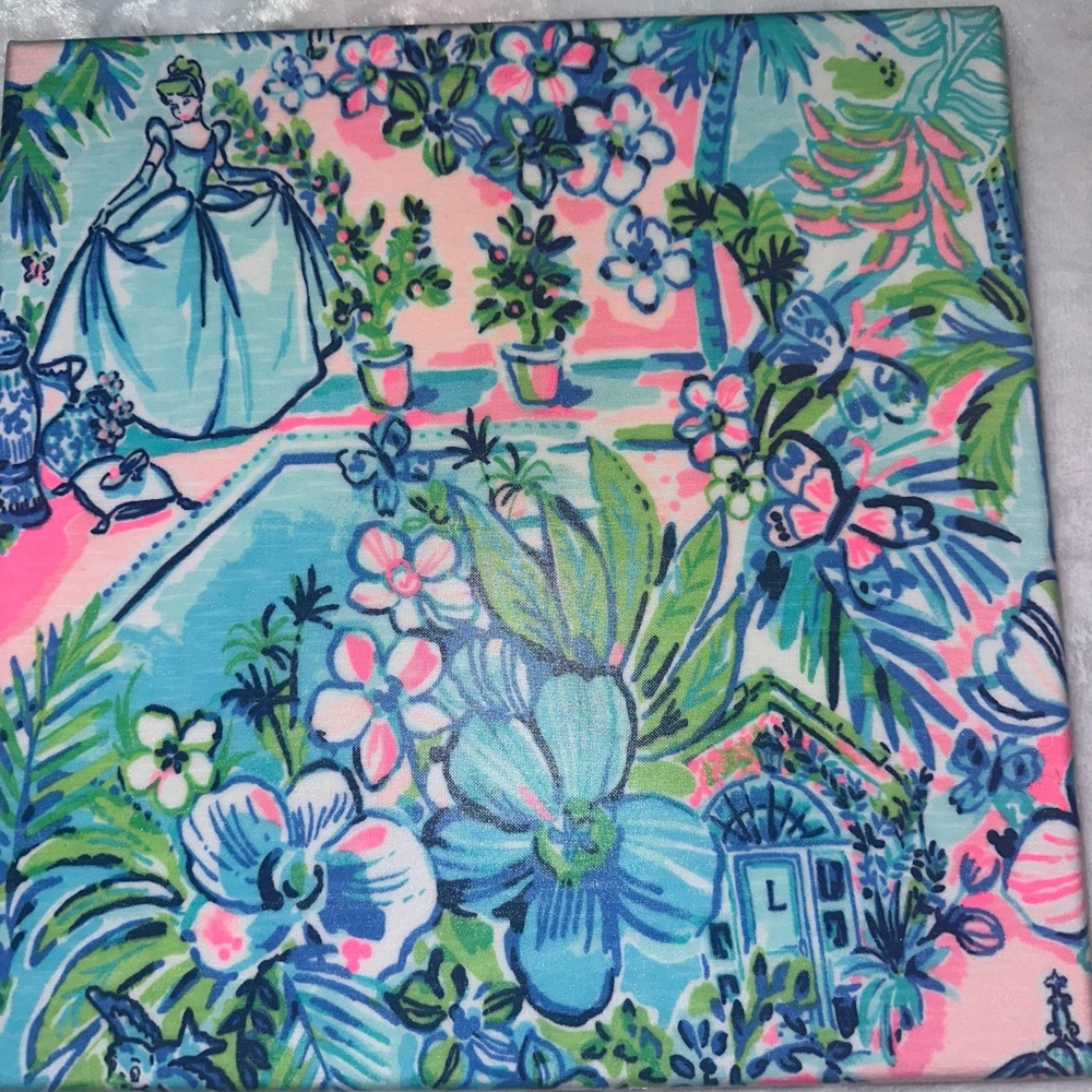 Lilly x Disney wall Canvas Art 12x12 - Picture 3 of 13
